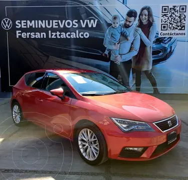 SEAT Leon Style 1.4T 150HP usado (2020) color Rojo Emocion precio $334,999