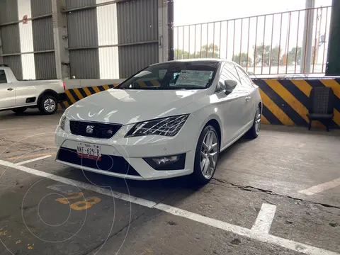 SEAT Leon FR 1.8T usado (2015) color Blanco Nieve financiado en mensualidades(enganche $87,500 mensualidades desde $7,500)