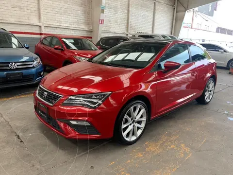 SEAT Leon FR 1.4T 150 HP usado (2018) color Rojo precio $344,000