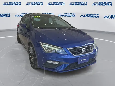 SEAT Leon FR usado (2020) color Azul financiado en mensualidades(enganche $86,125 mensualidades desde $7,144)