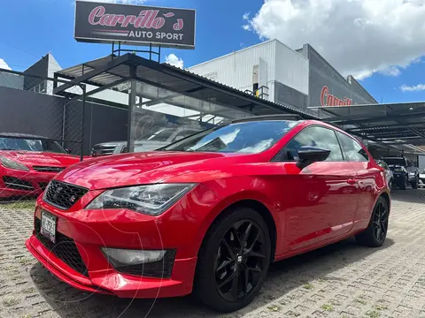 SEAT Leon FR 1.4T 140 HP DSG usado (2017) color Rojo Emocion precio $242,000