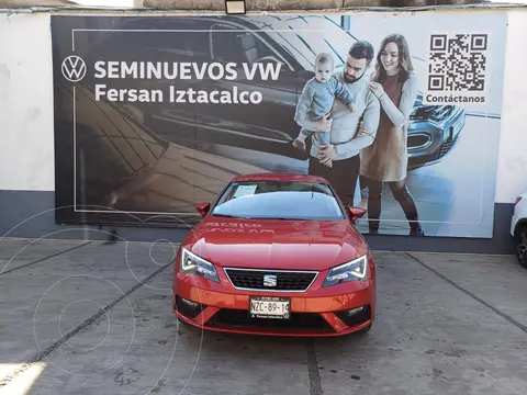 SEAT Leon Style 1.4T 150HP usado (2020) color Rojo Emocion financiado en mensualidades(enganche $35,000 mensualidades desde $9,911)