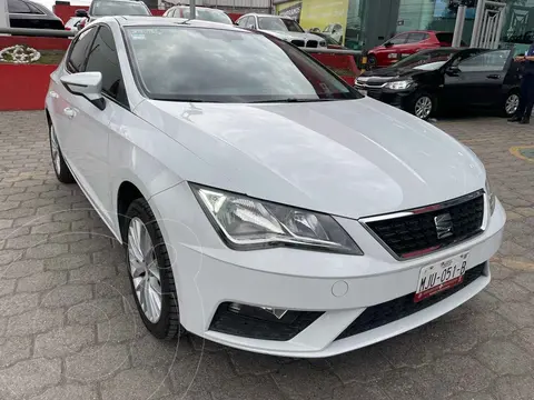 SEAT Leon Style 1.4T 150HP usado (2019) color Blanco financiado en mensualidades(enganche $72,562 mensualidades desde $6,127)