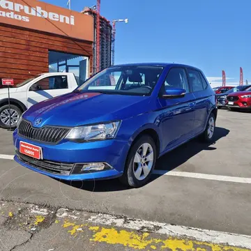 Skoda Fabia 1.0L MSi Active usado (2019) color Azul Ada financiado en cuotas(pie $1.800.000)