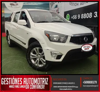 foto SsangYong Actyon Sports 2.0L 4x2 Full Diesel usado (2018) color Blanco precio $13.890.000
