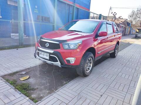 SsangYong Actyon Sports 2.0L 4x2 Full Diesel usado (2016) color Rojo Granada precio $14.980.000