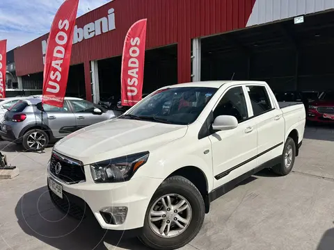 SsangYong Actyon Sports 4X2 Semi Full Diesel AT usado (2020) color Blanco financiado en cuotas(pie $3.050.000)