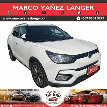 SsangYong Tivoli 1.6 LX usado (2019) color Blanco precio $9.490.000
