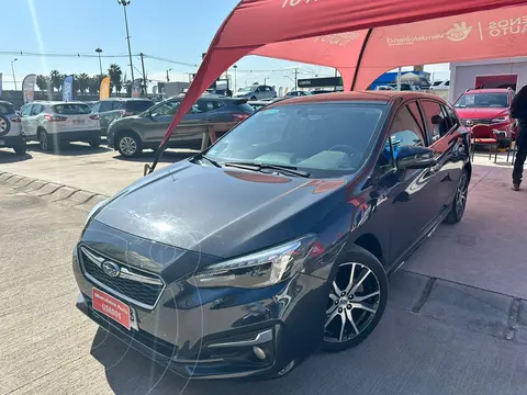 Subaru Impreza Sport 2.0i Limited CVT NAV usado (2018) color Gris Oscuro financiado en cuotas(pie $2.300.000)