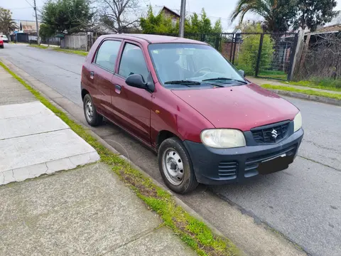 Suzuki Alto 800 0.8L GL usado (2011) color Rojo precio $3.000.000