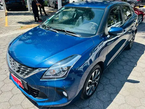 Suzuki Baleno GLE+ usado (2022) color Azul financiado en mensualidades(enganche $71,756 mensualidades desde $6,374)
