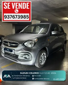 Suzuki Celerio 1.0L GLX usado (2024) color Gris precio $8.480.000