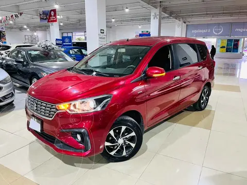 Suzuki Ertiga Boostergreen GLX Aut usado (2020) color Rojo financiado en mensualidades(enganche $77,500 mensualidades desde $4,572)
