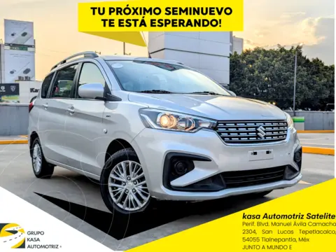 Suzuki Ertiga Boostergreen GLX Aut usado (2022) color plateado precio $275,000