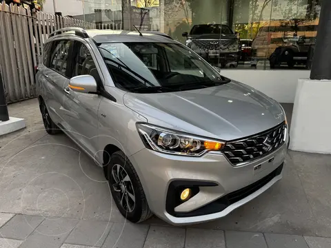 Suzuki Ertiga Boostergreen GLX Aut usado (2023) color Plata financiado en mensualidades(enganche $63,000)