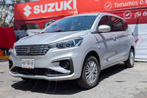 Suzuki Ertiga Boostergreen GLS Aut usado (2020) color plateado precio $249,000