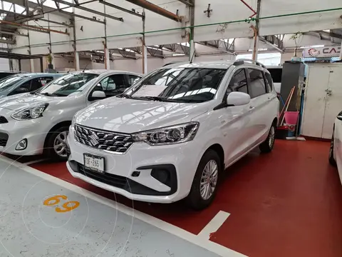 Suzuki Ertiga XL7 GLX Aut usado (2024) color Blanco financiado en mensualidades(enganche $90,000 mensualidades desde $7,200)