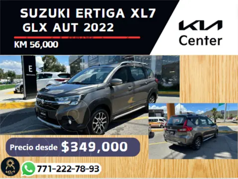 Suzuki Ertiga XL7 GLX Aut usado (2022) color Bronce financiado en mensualidades(enganche $90,618 mensualidades desde $7,121)