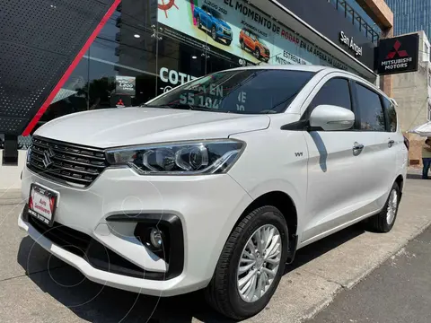 Suzuki Ertiga GLX Aut usado (2019) color Blanco precio $315,000