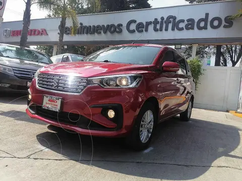 Suzuki Ertiga GLX Aut usado (2019) color Rojo precio $308,000