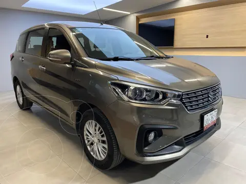 Suzuki Ertiga GLX Aut usado (2019) color caf precio $245,000