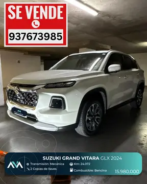 Suzuki Grand Vitara GLX usado (2024) color Blanco precio $15.980.000