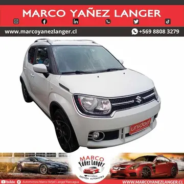 Suzuki Ignis 1.2L GL usado (2021) color Blanco precio $8.790.000