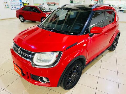 Suzuki Ignis GLX Aut usado (2019) color Rojo financiado en mensualidades(enganche $62,250)