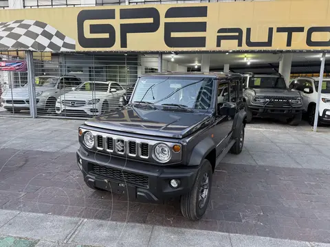 Suzuki Jimny 5 puertas GLX Aut usado (2024) color Gris Cuarzo financiado en mensualidades(enganche $110,600 mensualidades desde $9,373)