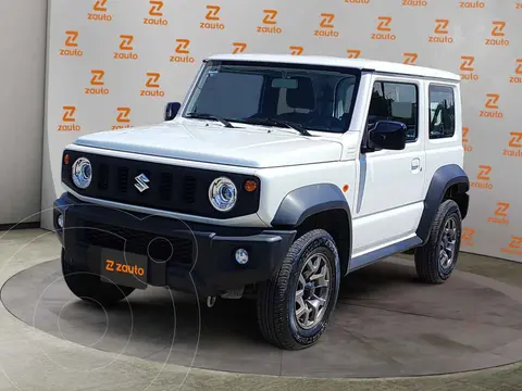 Suzuki Jimny GLX Aut usado (2025) color Blanco financiado en mensualidades(enganche $118,783 mensualidades desde $9,087)
