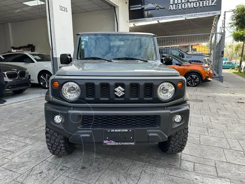 Suzuki Jimny GLX Aut usado (2022) color Gris financiado en mensualidades(enganche $84,000 mensualidades desde $11,900)