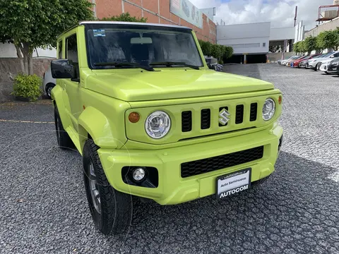 Suzuki Jimny GLX Aut usado (2022) color VERDE OBSESION precio $389,900