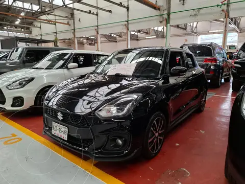 Suzuki Swift Sport Sport usado (2021) color Negro financiado en mensualidades(enganche $73,500 mensualidades desde $6,600)