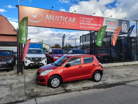 Suzuki Swift 1.2 GA AC usado (2015) color Rojo financiado en cuotas(pie $1.000.000)