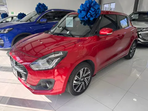 Suzuki Swift GLX Aut usado (2024) color Rojo financiado en mensualidades(enganche $56,672 mensualidades desde $8,115)