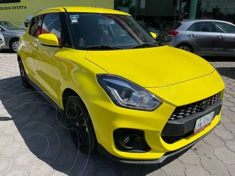 Suzuki Swift Booster Jet usado (2021) color Amarillo financiado en mensualidades(enganche $80,625 mensualidades desde $6,808)