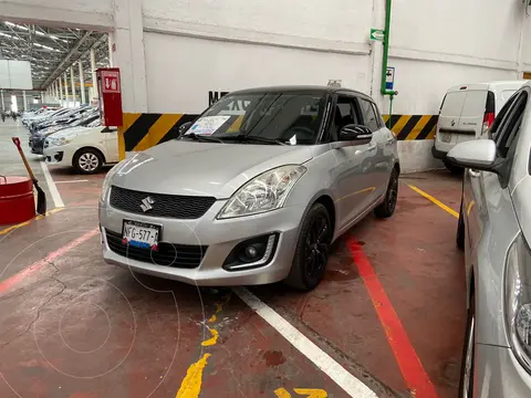 Suzuki Swift GLX usado (2016) color Plata Instrumental financiado en mensualidades(enganche $54,000 mensualidades desde $4,750)