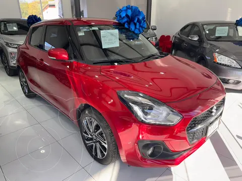 Suzuki Swift GLX Aut usado (2024) color Rojo financiado en mensualidades(enganche $56,672 mensualidades desde $8,115)