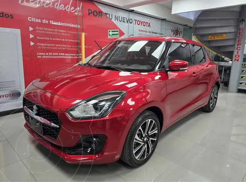 Suzuki Swift GLX Aut usado (2022) color Rojo financiado en mensualidades(enganche $61,402 mensualidades desde $6,057)