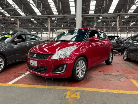 Suzuki Swift GLX Aut usado (2015) color Rojo Rock financiado en mensualidades(enganche $46,500 mensualidades desde $4,200)