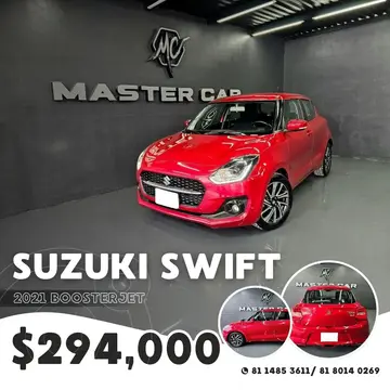 Suzuki Swift Booster Jet usado (2021) color Rojo precio $294,000