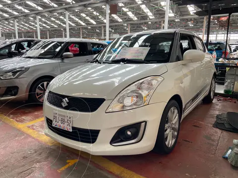 Suzuki Swift GLS Aut usado (2017) color Blanco Remix financiado en mensualidades(enganche $45,000 mensualidades desde $4,000)