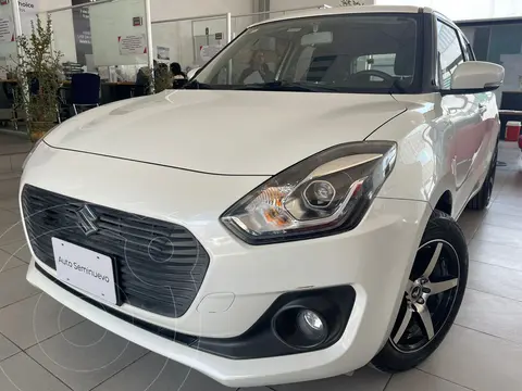 Suzuki Swift GLX Aut usado (2018) color Blanco financiado en mensualidades(enganche $65,000 mensualidades desde $6,528)