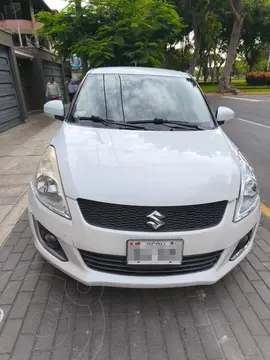 Suzuki Swift 1.4 GL Aut usado (2015) color Blanco precio u$s9,500