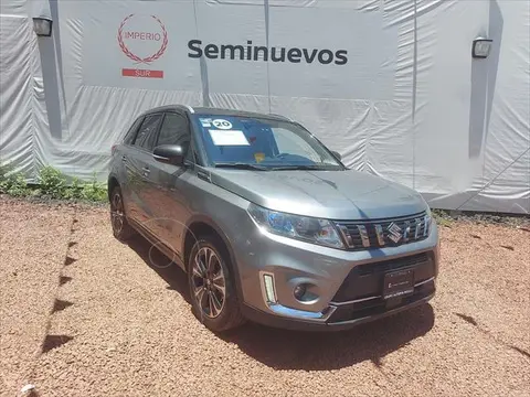 Suzuki Vitara Boosterjet usado (2020) color plateado financiado en mensualidades(enganche $93,750 mensualidades desde $6,855)