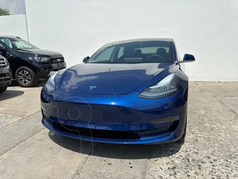 Tesla Model 3 Autonomia Estandar Plus usado (2020) color Azul financiado en mensualidades(enganche $60,000 mensualidades desde $20,000)