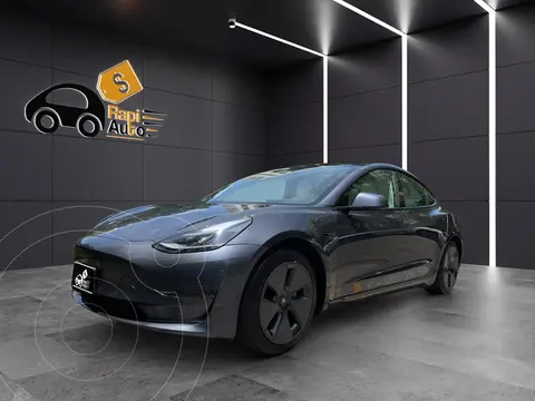 Tesla Model 3 Autonomia Mayor AWD usado (2021) color Plata Metalico financiado en mensualidades(enganche $179,442 mensualidades desde $16,280)