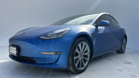 Tesla Model 3 Autonomia Estandar Plus usado (2019) color Azul precio $1,015,000