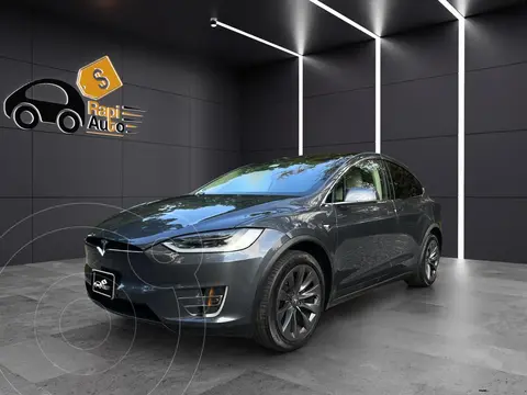 Tesla Model X 75D usado (2019) color Gris financiado en mensualidades(enganche $198,900 mensualidades desde $25,150)