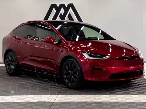 Tesla Model X Long Range Plus usado (2023) color Rojo precio $1,289,999